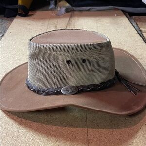 Christopher Jozy Brown Mesh Cowboy Hat